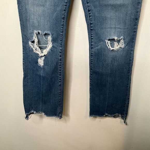Mother The Inside Crop Step Chew Jeans - Picture 10 of 10
